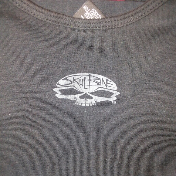 Unisex sleeveless skul design top - Picture 2 of 2